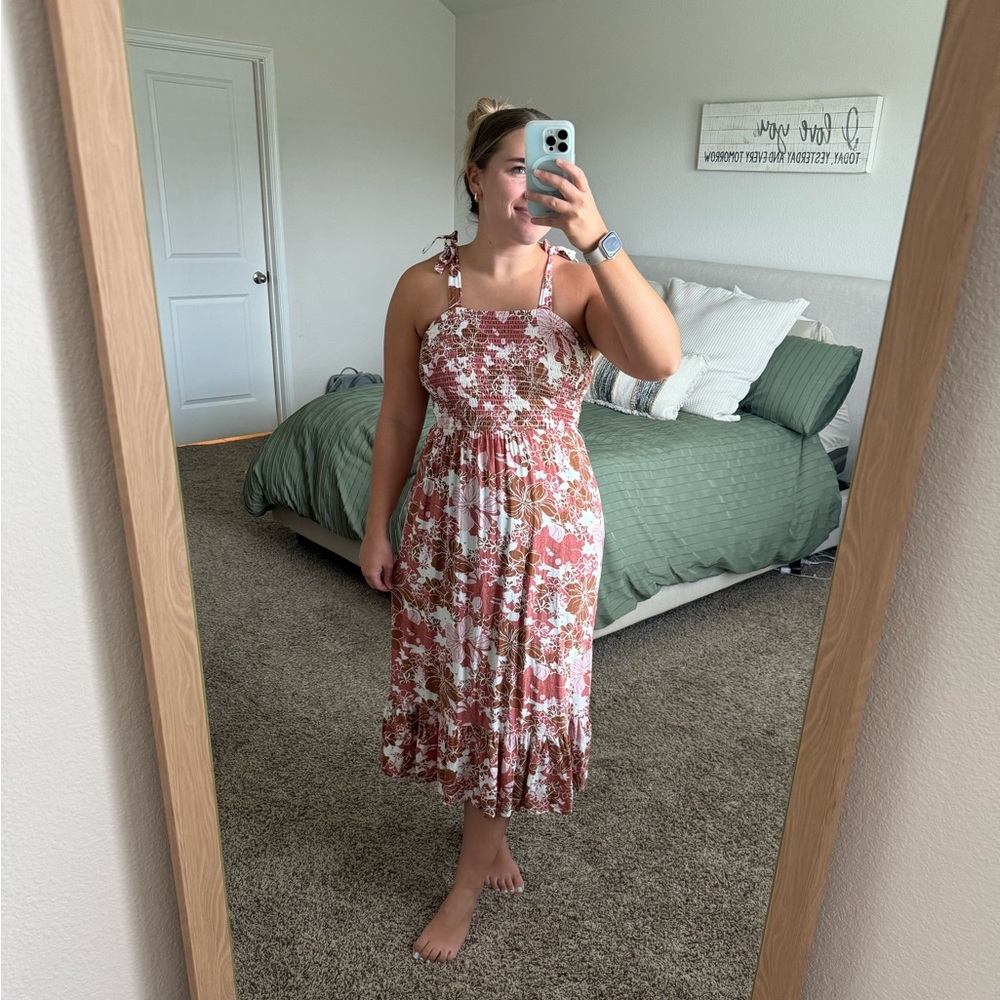 Floral Midi Dress